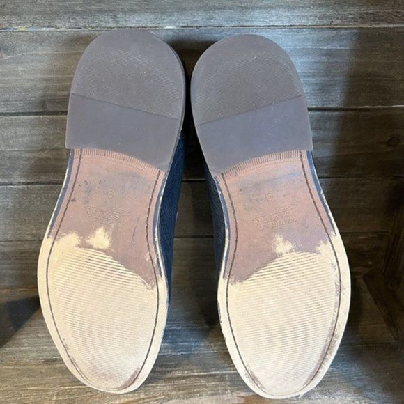 Mens Warfield Grand Black Pebbled Leather Horsebit Slip On Loafers Size 9‎ M GUC - Picture 5 of 6